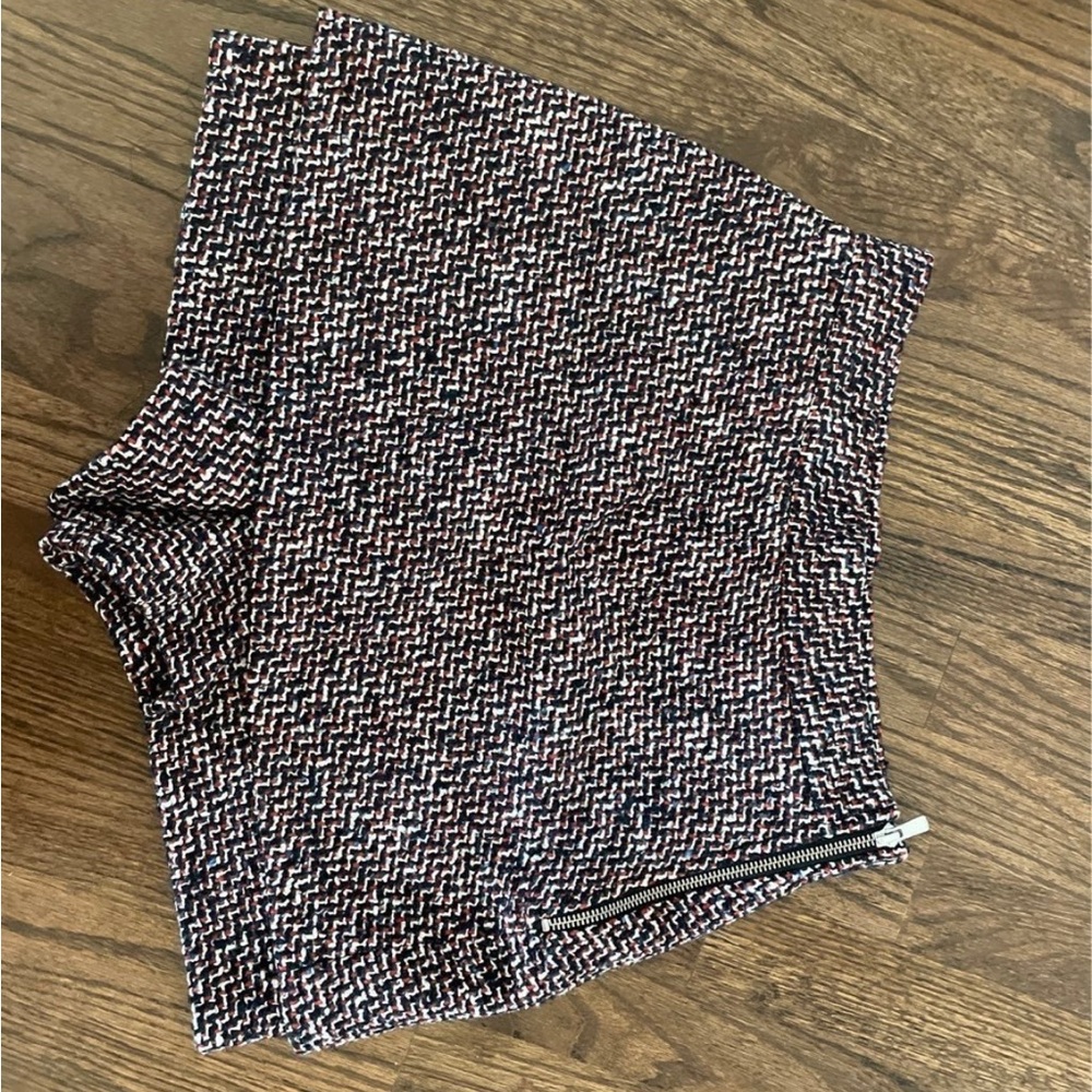 Maje Multicolor Tweed Skirt